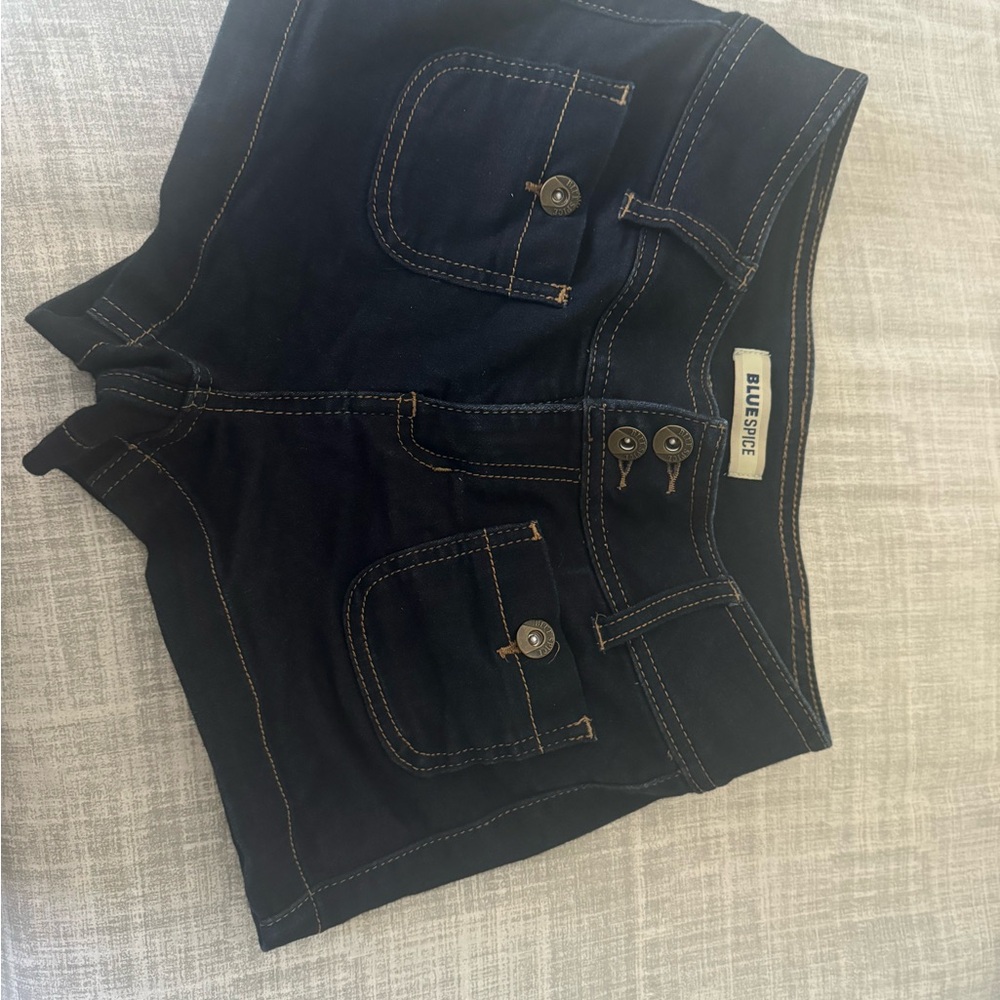 Blue Spice Women's Navy Jean Shorts